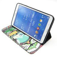 Tab 4 7.0 Case, Firefish Damage Resistance Case Premium PU Leather Wallet Card Slots Kickstand Feature Case for... N389