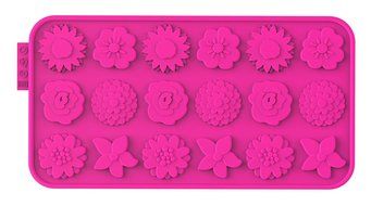 Siliconezone Chocochips Collection 8.9" Non-Stick Silicone Easter Chocolate Mold, Lime Green N7
