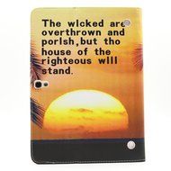 Tab 4 7.0 Case, Firefish Damage Resistance Case Premium PU Leather Wallet Card Slots Kickstand Feature Case for... N390