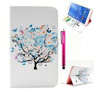 Tab 4 7.0 Case, Firefish Damage Resistance Case Premium PU Leather Wallet Card Slots Kickstand Feature Case for... N391