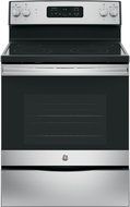 GE JB645RKSS 30" Star K Freestanding Electric Range with 4 Radiant Elements, 5.3 cu. ft. Oven Capacity, Stainless...
