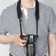AmartTrade Camera Straps Soft Neck Strap for Canon Fuji Nikon Olympus Panasonic Pentax Sony Cameras N4