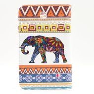 Tab 4 7.0 Case, Firefish Damage Resistance Case Premium PU Leather Wallet Card Slots Kickstand Feature Case for... N404