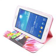 Tab 4 7.0 Case, Firefish Damage Resistance Case Premium PU Leather Wallet Card Slots Kickstand Feature Case for... N414