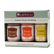 Lorann Emulsion 3pk- Almond, Lemon, Orange