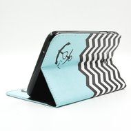 Tab 4 7.0 Case, Firefish Damage Resistance Case Premium PU Leather Wallet Card Slots Kickstand Feature Case for... N416