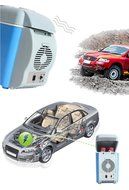 Sandistore 12v 7.5L Car Small Refrigerator Mini Compact Cooler Warmer Fridge