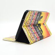 Tab 4 7.0 Case, Firefish Damage Resistance Case Premium PU Leather Wallet Card Slots Kickstand Feature Case for... N419