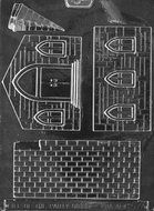 CHURCH 2 Mold Set Christmas Candy Mold Chocolate