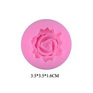 3D Silicone Cake Decorating Tools Fondant Mold Differet Flower Rose Design Silicone Baking Tool Set of 4 Pink... N3