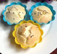 HSE 12pcs Silicone baking mold with a microwave oven Flower shape Random color