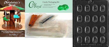 Cybrtrayd J092 Bite Size Computer Mouse Chocolate Candy Mold with Exclusive Cybrtrayd Copyrighted Chocolate Molding... N3