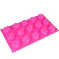 DUFUSTORE 1pc 15 Rose Cake Mold Chocolate Silicon Mould Pattern Random Color N3