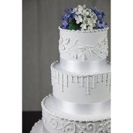 Hydrangea Blossoms Spray White, 4 Count by Chef Alan Tetreault