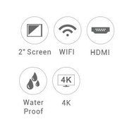 Anchor Pro Action Camera 4K Ultra HD -- Compatible with Wifi -- Waterproof -- 1080p -- Sport Action Camera and... N7