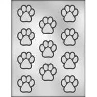 3 Pack Paw Prints Mold