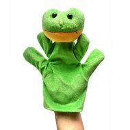 Plush Toy，BeautyVan 1pcs Animal Finger Puppet Plush Gift Toy (Beige) N6