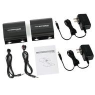 ESYNiC 120m HDbitT HDMI Extender Ethernet Network Extender 1080P over Single RJ45 CAT6/6a/7 Cable - Supports Sky... N4