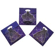 Yunko Set of 6 Stainless Steel Cookie Cutter Cup Cake Stencils Cookie and Coffee Stencils Set For Baby Shower... N9