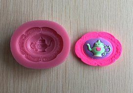 Anyana Teapot Mould 3D Silicone Mold Chocolate Fondant Cake Decorating Tools Cupcake Kitchen Tool Sugarpaste Baking... N3