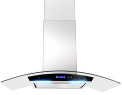 GOLDEN VANTAGE 30" GV198KZ4-30 European Style Wall Mount Stainless Steel Range Hood Vent Touch Panel Control Unique...