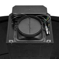 30 in. Convertible Kitchen Wall Mount Range Hood in Stainless Steel with Black Tempered Glass and Carbon Filters N9