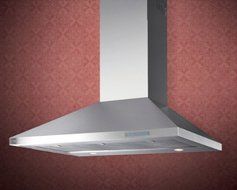 700 CFM Professional Chimney Wall Hood Width: 36"