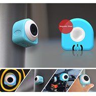 Sunsbell Mini Sport Action Camcorder, 12MP HD 1080P WiFi Wireless Selfie Stick and Shoot Camera with Remote Controller