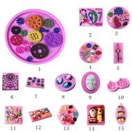 Silicone Mold Fondant Halloween Skull Head Cake Decorating Tools Silicone Sugarcraft Soap Cake Mold N6