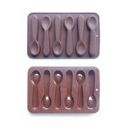 Great Deal Cheap Spoons Chocolate Mould Candy Mold Silicone Bakeware Cupcake Cake Topper
