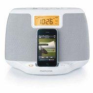 MI4021PWHT-iPhone Sound System ClockRadio