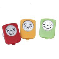 Set of 3pcs Smiley Face Expression Pattern Nori Punch Cutters Mold DIY by Generic N5
