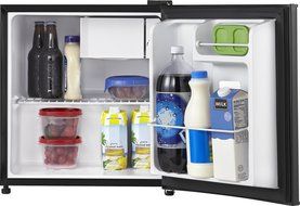 Insignia - 1.7 Cu. Ft. Compact Refrigerator - Black N6