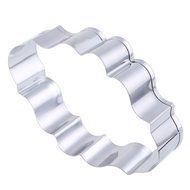 GuangSam New Brand 1pc Plaque Frame Cookies Biscuit Mold Fondant Cake Chocolate Decorating Cutter Mould (Rectangle) N7
