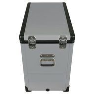 Whynter FM-452SG Elite 45 quart Slim Fit Portable Freezer/Refrigerator with 12V Option, Gray N10
