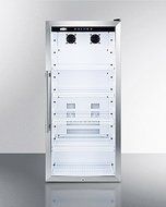 Summit SCR1005 48" Tall Beverage Merchandiser With Stainless Steel Trim LED Lighting &amp; Digital Thermostat In Slim... N4
