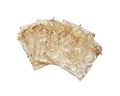 Palker Sky 200pcs 11x13cm (4.3x5.1&quot;) Drawstring Organza Jewelry Favor Pouches Wedding Party Festival Gift Bags... N2