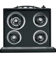 QuickClean 24" Electric Range with 4 Coil Elements 3 cu. ft. Manual Clean Traditional Oven and Chrome Drip N2