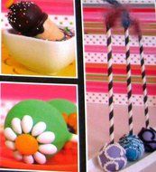 Holstein Housewares Family Fun Mini Cupcakes Cake Bites Party Dessert Muffin PINK Maker N4