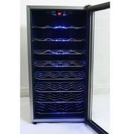 32-Bottle Wine Cooler Refrigerator Cellar Electronic Adjustable N8