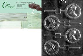 Cybrtrayd W052 Hands with Rings Lolly Wedding Chocolate Candy Mold N7