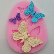 Anyana Butterfly Silicone Fondant Mold Cake Decorating Pastry Gum Pastry Tool Kitchen Tool Sugar Paste Baking... N3