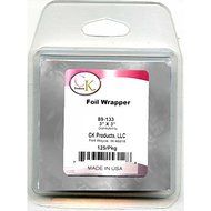 CK Products Foil Wrappers, 3" x 3", Silver