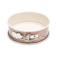 Patisse 03309 Series Mini Round Springform with double non-stick ceramic coating, 4-3/4&quot;/12cm, White/Copper
