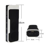 4000mAh Power Bank Bluetooth Speaker, CNUALV Wireless Bluetooth Speaker with FM Radio, Micro SD Card and AUX for... N4