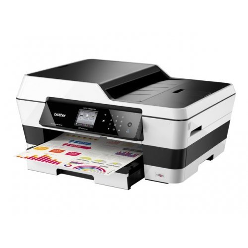 Brother MFC J6520DW - Multifunction printer - color - ink-jet - 11.7 in x 17 in (original) - A3/Ledger (media)...