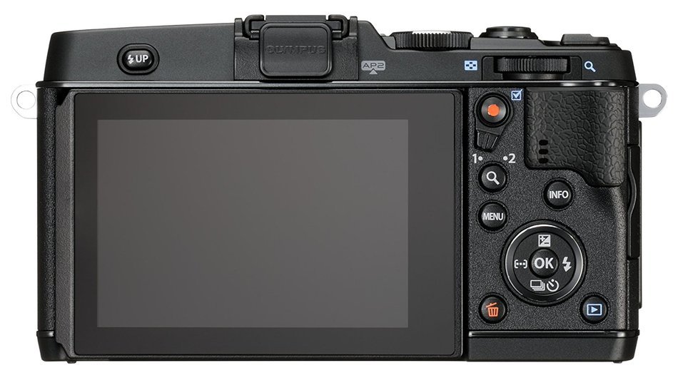 Olympus E-P5 16.1MP Mirrorless Digital Camera with 3-Inch LCD- 15mm body cap lens BCL-1580 set (Black) - International... N9