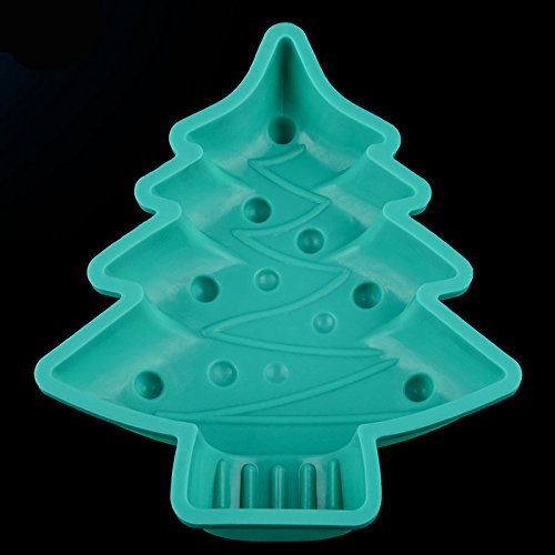 Bakeware & Tools Baking Pastry Mould Christmas Tree Design Silicone Mold For Fondant Pudding Jelly Breads Brownie... N4