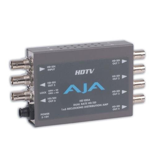 AJA HD10DA 1x6 HD/SD Distribution Amplifier N2