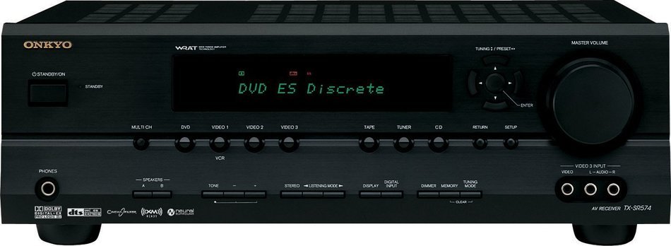 Onkyo TX-SR574B 7.1 Channel A/V Receiver (Discontinued by Manufacturer) N3